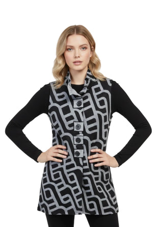 Geometric Vest