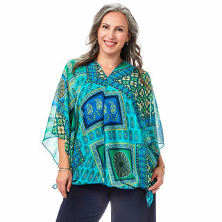 Chiffon One-size Capelet