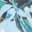 36 - Jungle - Green/White on Turquoise
