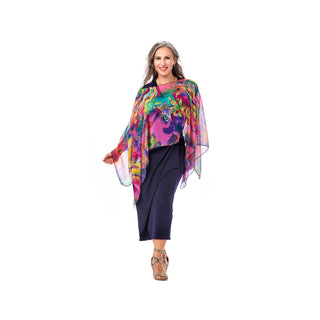 Chiffon One-Size Capelet