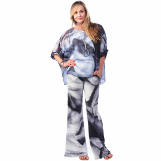 Flared Pocketed Trouser