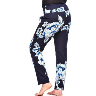 Print Pocketed Fall Trouser