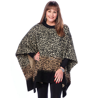 Jacquard Poncho