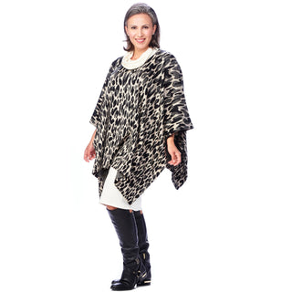 Jacquard Poncho