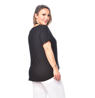 Bamboo V-Neck Casual Top