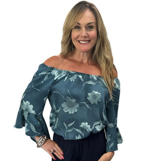 Bell Sleeve Peasant Top