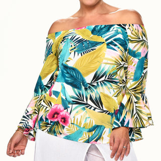Bell Sleeve Peasant Top