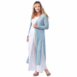 Gauze Long Cardi