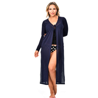 Gauze Long Cardi