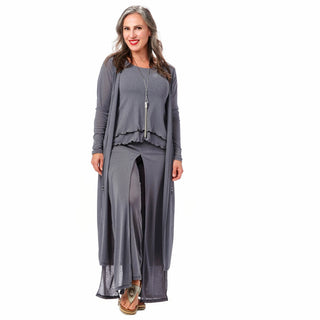 Gauze Long Cardi