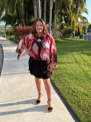 Chiffon One-Size Capelet