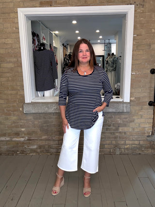 Lily Wide Leg - White Lotus