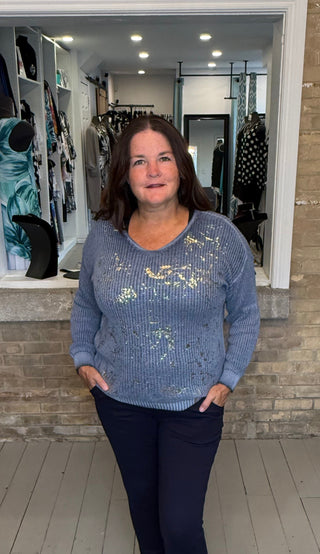 Golden Touch Knit Top