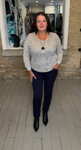 Golden Touch Knit Top