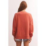 Scoop Neck Weekender Lava