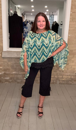 Chiffon One-Size Capelet