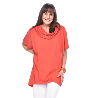 Bamboo Casual Cowl T-Shirt