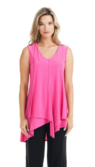 Short Sleeved Asymmetrical Top