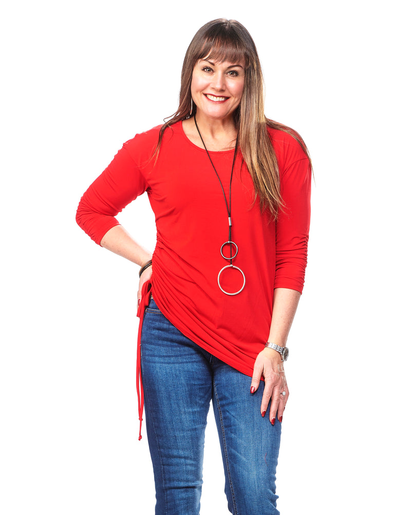Adjustable Ruched Top