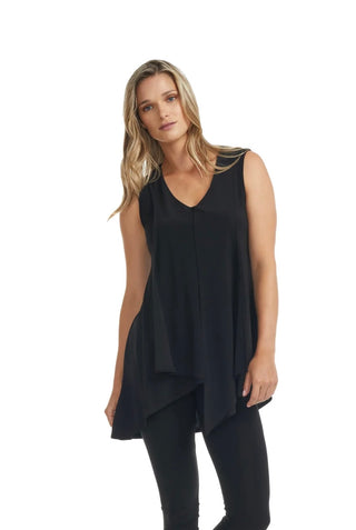 Short Sleeved Asymmetrical Top