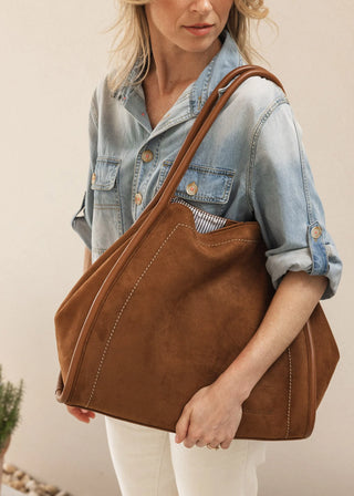 Sutton Shoulder Bag  - Camel