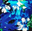 Floral - Blue/Green