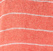 Stripe - Coral/White