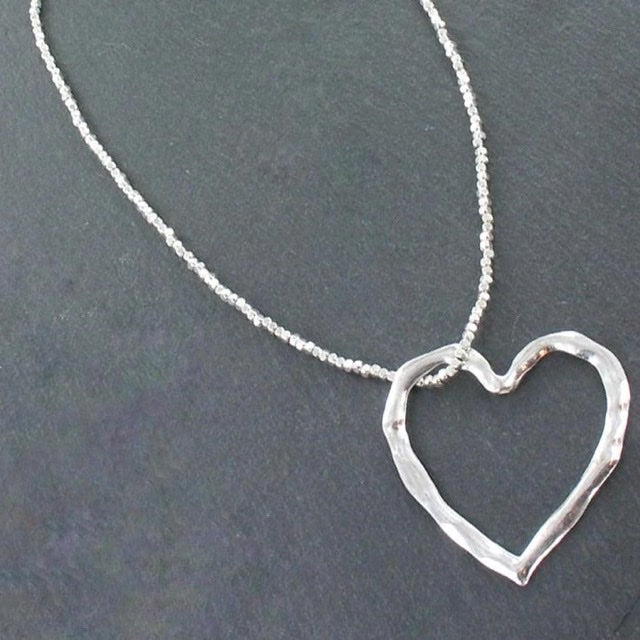 Open Heart Necklace