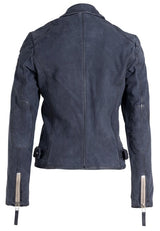 Genuine Lambskin Jacket - Navy