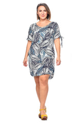 Linen Chiffon Dress