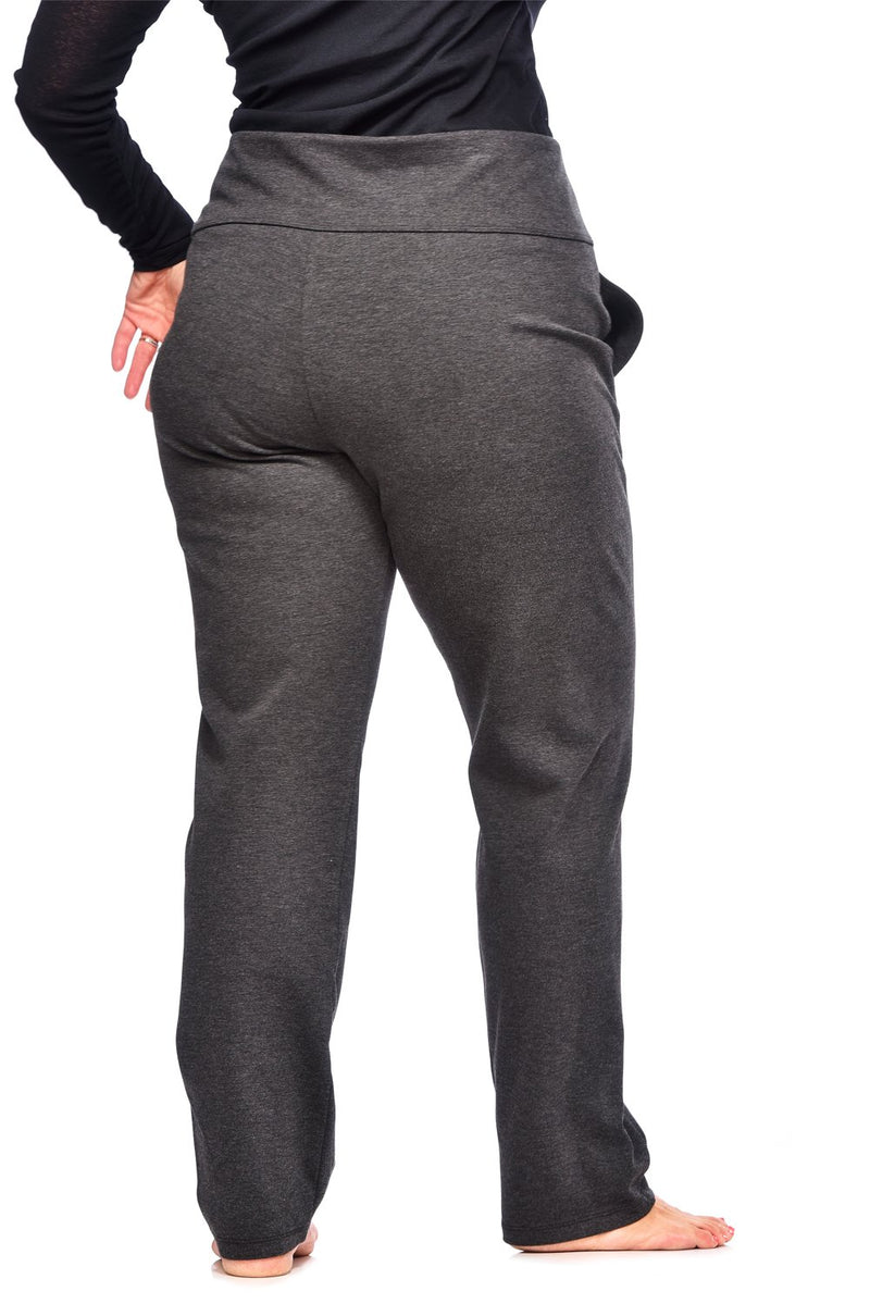 Ponte High Waisted Slim Fit Trousers