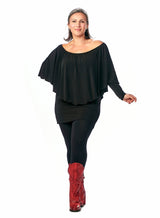 Sleek Peasant Top