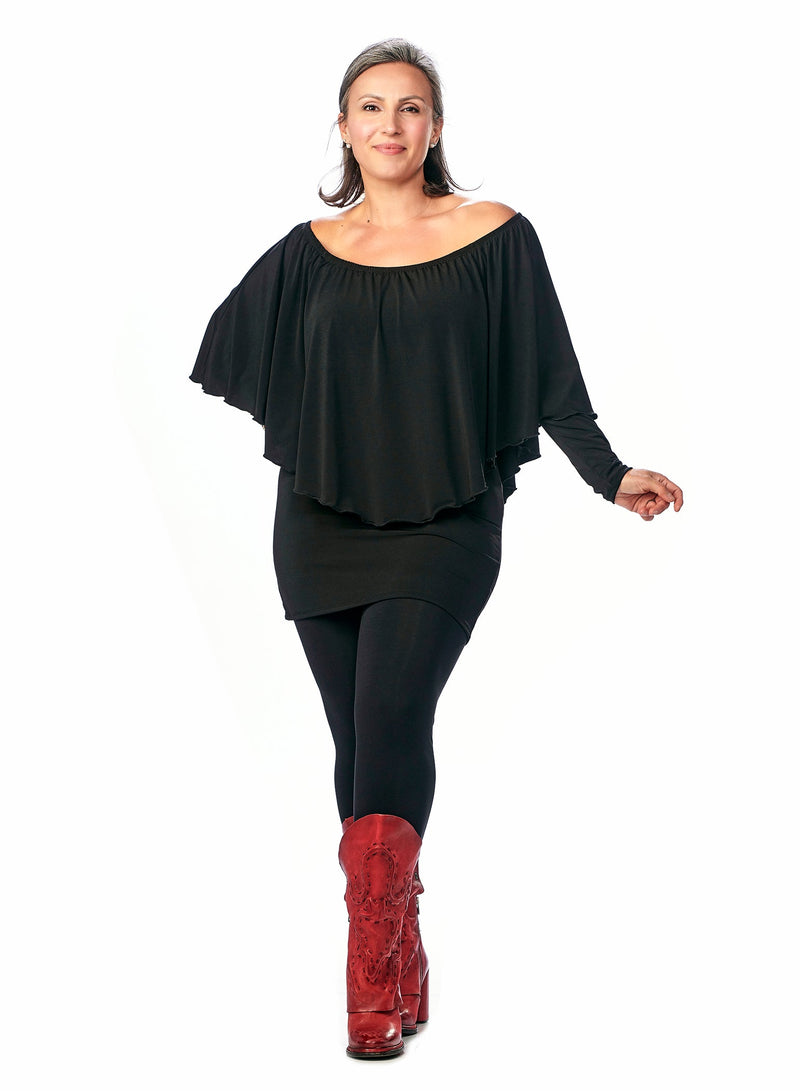 Sleek Peasant Top