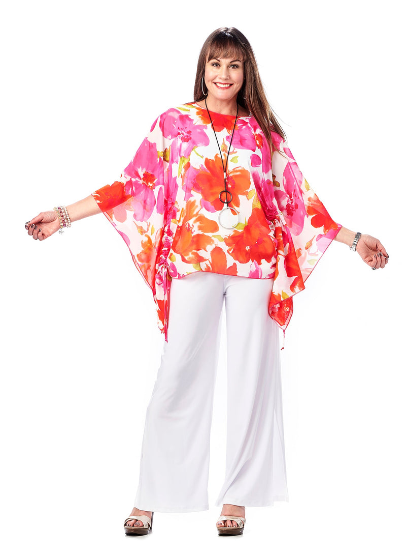 RUCHED OVERLAY