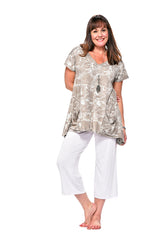 Bamboo Cropped Pant
