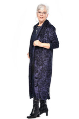 Velours Duster and Scarf