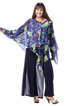 SHEER PONCHO