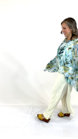 SHEER PONCHO