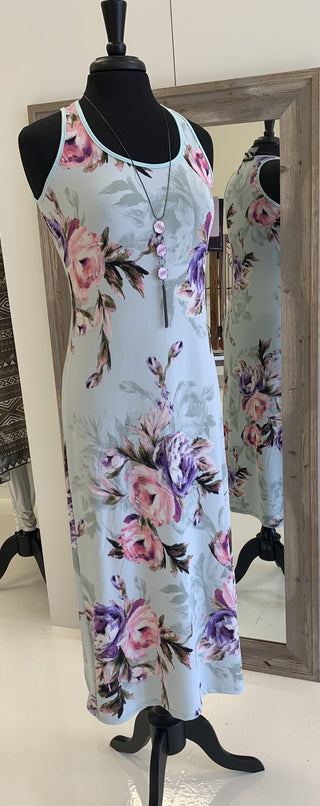 Floral Long Dress