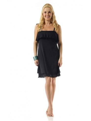 Layered Dress With Ruffle