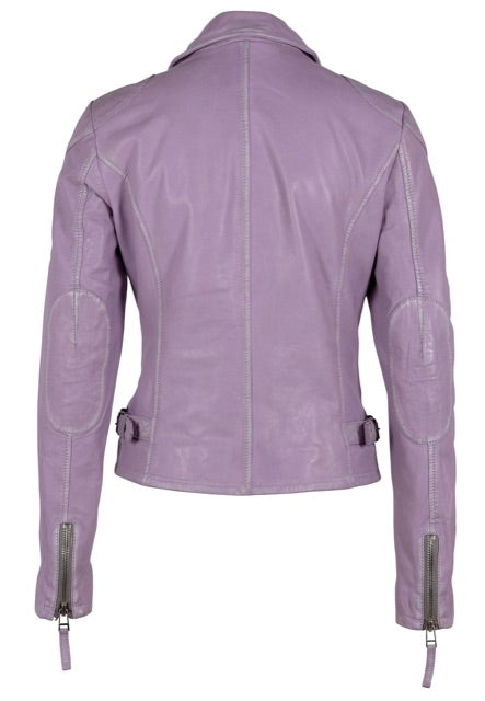 Genuine Lambskin Jacket - Lavender