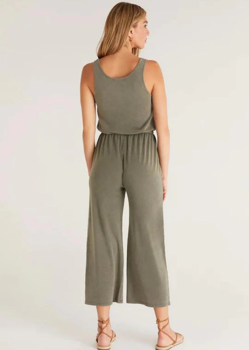 Easygoing Jumpsuit Dusty Olive
