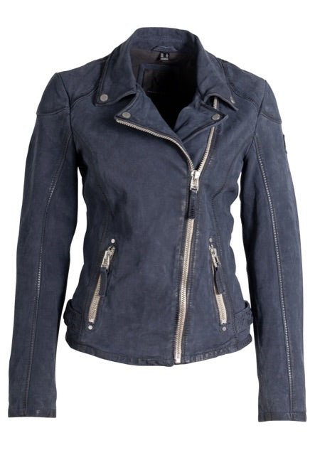 Genuine Lambskin Jacket - Navy
