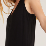 REVERIE WOVEN DRESS BLACK
