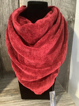Chenille Coat Scarf