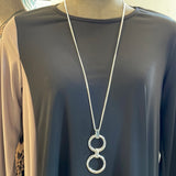 Merx Circle Fashion Necklace