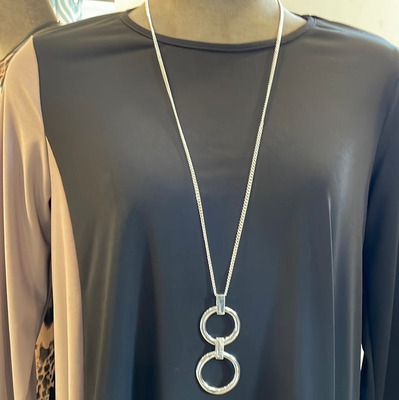 Merx Circle Fashion Necklace