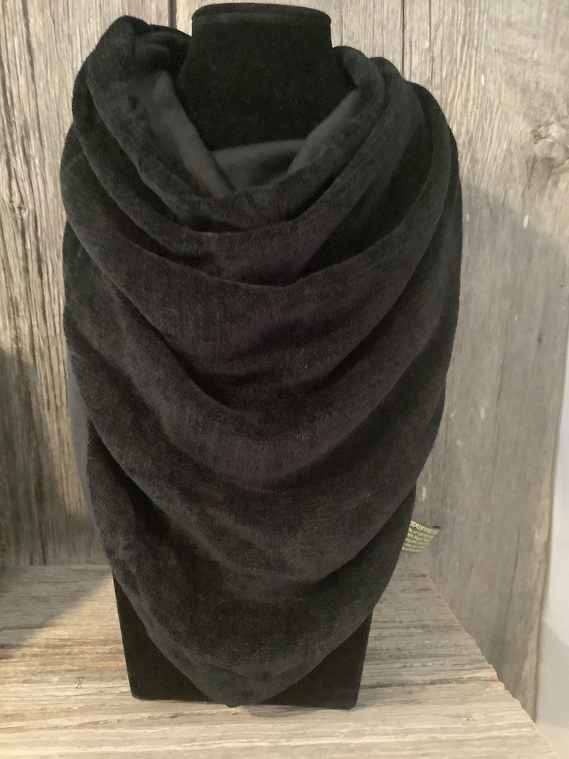Chenille Coat Scarf