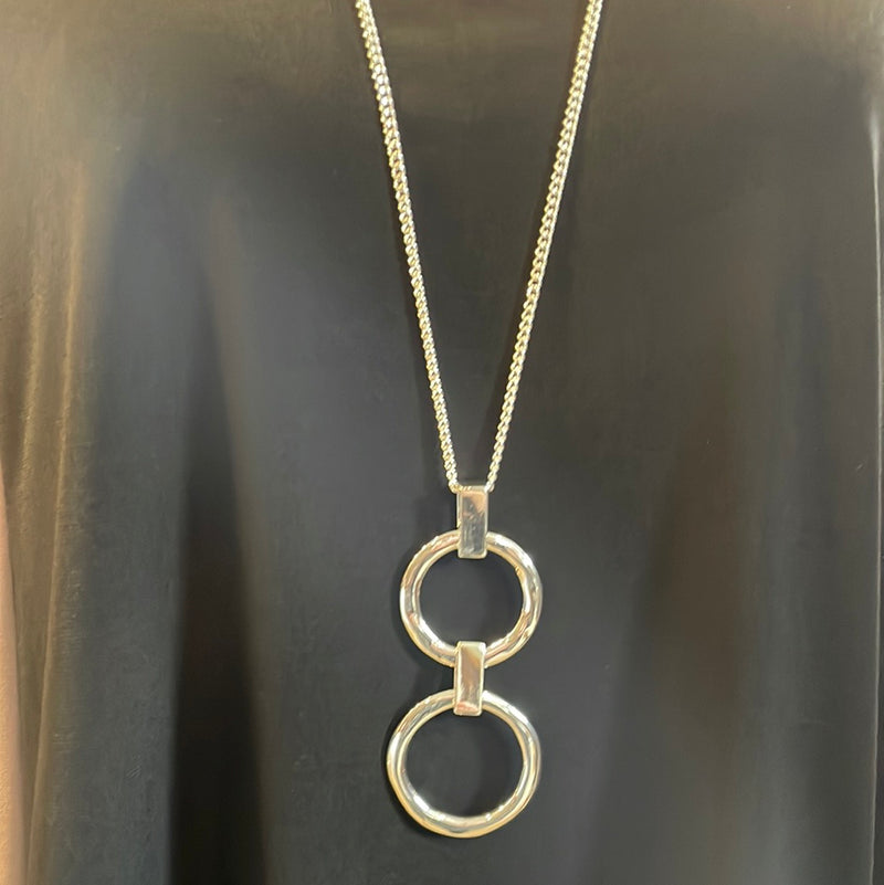 Merx Circle Fashion Necklace